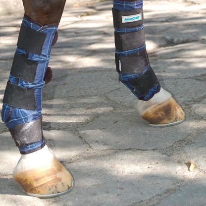 Cooling Horse Leg Wraps – Blue (Pair)